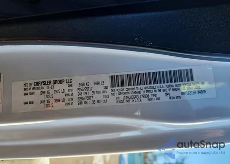 2014 Jeep Wrangler Unlimited Sport из США, поврежденный, VIN 1C4HJWDG4EL170930